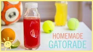 EAT  Homemade Gatorade [upl. by Bonnette]