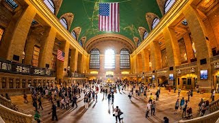 Walking Tour of Grand Central Terminal — New York City 【4K】🇺🇸 [upl. by Seif847]