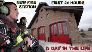 First 24 Hours in a New Fire Station  A Day in the Life [upl. by Mordecai]