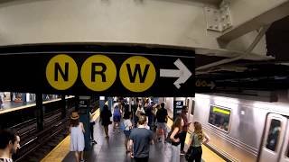 ⁴ᴷ The Busiest NYC Subway Station Times Square–42nd StreetPort Authority Bus Terminal [upl. by Shelman]