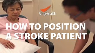 How To Position A Stroke Patient [upl. by Winnie]