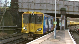 Half an Hour at 216  Birkenhead North Station 1022017  Class 507 508 terminus [upl. by Aicak]