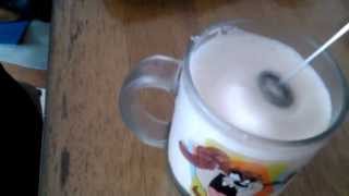 Aerolatte Review Frothing Cold Milk In Under 1 Minute [upl. by Sion]